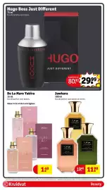 Kruidvat folder Pagina 13: Hugo Boss Just Different €29,99, Jawhara €11,99