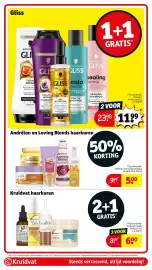 Kruidvat folder Pagina 25: Kruidvat haarkuren €6,00, Andrélon en Loving Blends haarkuren €5,00
