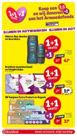 Kruidvat folder Pagina 31: OB Tampons Extra Protect en Organic €3,99, Odorex Men douche en deorollers €4,39