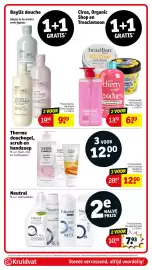 Kruidvat folder Pagina 35: Therme douchegel, scrub en handzeep €12,00, Neutral €7,93