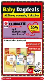 Kruidvat folder Pagina 70: Kruidvat luiers jumbo pack €52,00