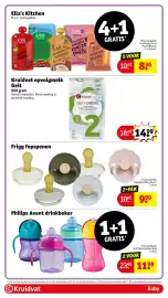 Kruidvat folder Pagina 75: Ella's Kitchen €8,36, Frigg fopspenen €9,99