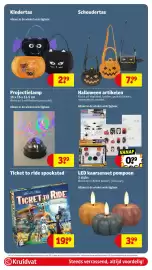 Kruidvat folder Pagina 88: Schoudertas €7,99, Ticket to Ride Spookstad €19,99