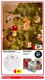 Kruidvat folder Pagina 97: Alecto rookmelder €8,99, Bloembollen €5,00