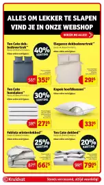 Kruidvat folder Pagina 98: Fabiola winterdekbed €66,75, Eleganzz dekbedover trek €29,95