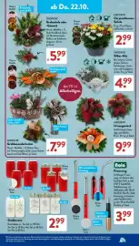 Aldi Süd Prospekt woche 43 Seite 15: Brauner Rohrzucker €1,99, Back Family Haselnusskerne, gehackt €1,99