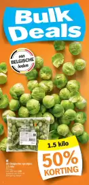 Albert Heijn folder week 41 Pagina 2: 2 Bulk Deals van BELGISCHE bodem BELGISCHE SPRUITJES KOKEN ROERBAKKEN 8-10 MIN. 6-8