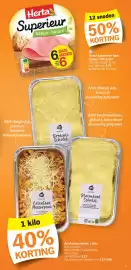 Albert Heijn folder week 41 Pagina 5: Herta Superieur NUTRI-SCORE ABCDE Natuur - Nature 6 SNEDEN TRANCHES SCHEIBEN GRATIS