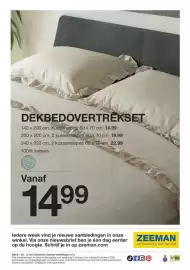 Zeeman folder week 40 Pagina 13: Dekbedovertrekset €14,99