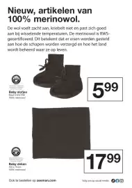 Zeeman folder week 40 Pagina 8: Baby deken €17,99, Baby slofjes €5,99