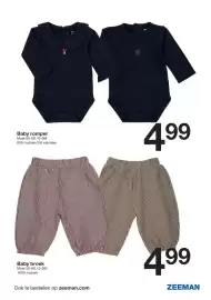 Zeeman folder week 40 Pagina 9: Baby broek €4,99, Baby romper €4,99