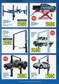 Burson Auto Parts catalogue Page 3: Rotary 5.5T 415V 2 Post C/Floor Hoist - Black €8.995,00