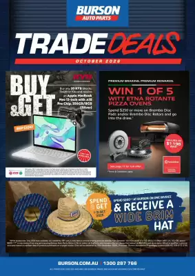 Burson Auto Parts (valid until 31-10)