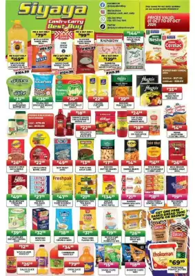 Siyaya Cash & Carry - Best Buy catalogue (valid until 7-10)