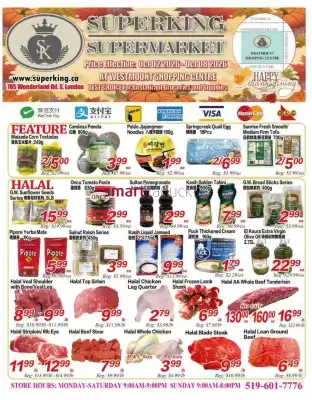Superking Supermarket flyer (valid until 8-10)