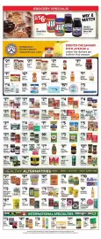 Pioneer Supermarkets weekly ad week 40 Page 2: GROCERY SPECIALS! 2/$6 Jif for Peanut Butter 16 oz. conts Selected Varieties