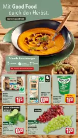 REWE Prospekt woche 41 Seite 16: REWE Bio Das Pure €1,75, REWE Bio Limette €0,39