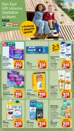 REWE Prospekt woche 41 Seite 27: Swiffer Duster Refills €2,99, Always Slipeinlagen Daily Protect XL mit Duft €2,59