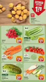 REWE Prospekt woche 41 Seite 5: REWE Bio Bio Staudensellerie €1,79, Radieschen €0,49
