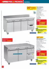 Catalogue METRO page 10: Metro - table édustration 2 portes professional €2.396,00