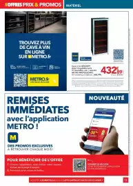 Catalogue METRO page 13: Metro - cave à vin gwc3091 €432,89