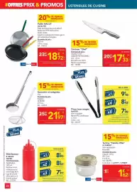 Catalogue METRO page 22: De buyer - ecumoirs et araignées €21,97, De buyer - poêle €18,72