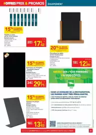 Catalogue METRO page 25: Metro - feutres à graie €17,42, Securit - gamme acrylique €13,92