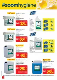 Catalogue METRO page 4: Tous - liquide de rinsage machine €25,20, Metro - liquide vaisselle €15,83