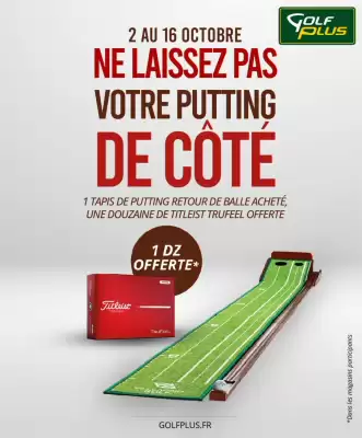 Golf Plus (valable jusqu'au 16-10)
