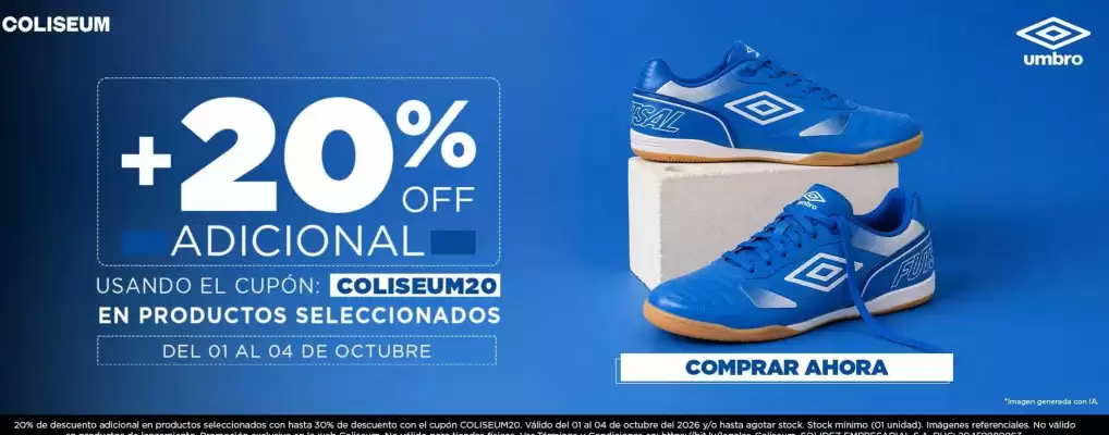 Umbro (válido hasta 6-10)