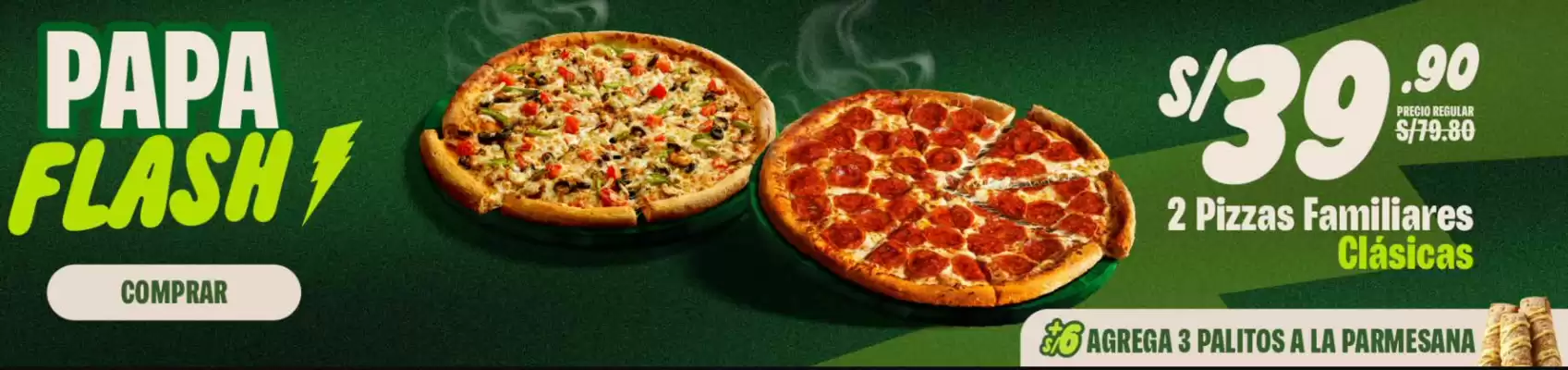 Papa John's (válido hasta 2-11)