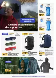 Catalogue Decathlon page 8: Poche a eau €16,99, Decathlon - veste femme €12,99