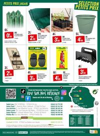 Catalogue Gamm vert page 8: Tuteurs acier plastifie vert €0,50, Ecloz - sellette murale port accessoires €3,50
