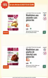 Catalogue La Vie Claire page 26: Céliane Madeleines €4,07, Céliane Madeleines €4,41