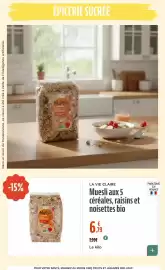 Catalogue La Vie Claire page 27: La vie claire muesli aux 5 céréales, raisins et noisettes bio €6,79