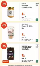 Catalogue La Vie Claire page 29: La Vie Claire Poudre de dattes bio €2,97, GO NUTS Beurre de cacahuètes bio €4,16