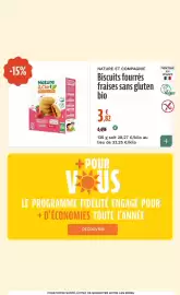 Catalogue La Vie Claire page 30: Nature & Cie Biscuits fourrés €3,82