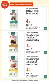 Catalogue La Vie Claire page 32: Artisans du Monde Chocolat vegan €4,22