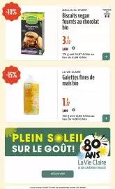 Catalogue La Vie Claire page 34: La Vie Claire Galettes fines de maïs bio €1,27