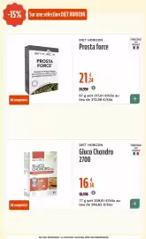 Catalogue La Vie Claire page 58: Diet horizon gluco chondro 2700 €16,14, Diet horizon prosta force €21,24