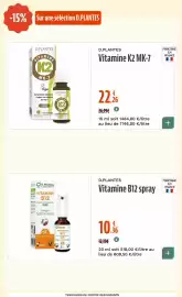 Catalogue La Vie Claire page 59: D.PLANTES Vitamine K2 MK-7 €22,26, D.Plantes Vitamine B12 spray €10,36