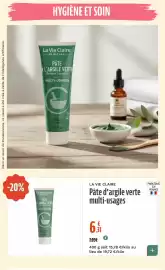 Catalogue La Vie Claire page 60: La Vie Claire Pâte d'argile verte multi-usages €6,31