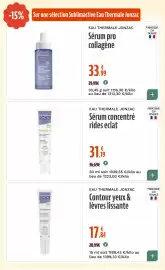 Catalogue La Vie Claire page 62: EAU THERMALE JONZAC Sérum concentré rides éclat €31,19