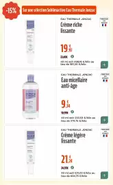 Catalogue La Vie Claire page 63: EAU THERMALE JONZAC Crème légère lissante €21,24