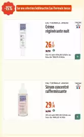 Catalogue La Vie Claire page 64: EAU THERMALE JONZAC Crème régénérante nuit €26,17