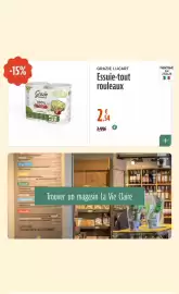 Catalogue La Vie Claire page 74: GRAZIE LUCART Essuie-tout rouleaux €2,54