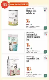 Catalogue La Vie Claire page 76: FELICHEF BIO Croquettes chat bio €17,92