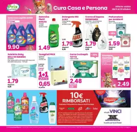Volantino Prix Quality Pagina 20: Detersivo Piatti Svelto €1,49, Carta Cucinapiù Tutto €2,48