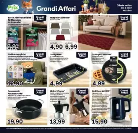 Volantino Prix Quality Pagina 23: Casseruola Antiaderente* €19,90, Plaid Accoppiato* €12,90