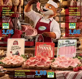 Volantino Prix Quality Pagina 5: Pettro di Tacchino Tradizione in Tavola €1,06, Prosciutto Cotto Alta Qualità GranTerre €1,66